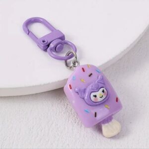 Kuromi - Hello Kitty Keychain